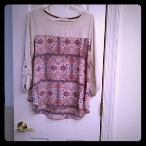 Jolt  floral bottom top